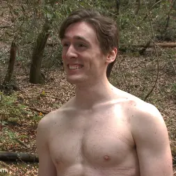 Dirk Wakefield in 'Kink Men' Bi stud bound and edged in the forrest (Thumbnail 4)