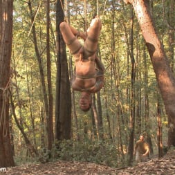 Christian Wilde in 'Kink Men' Bound Christian Wilde begs to cum in the woods (Thumbnail 16)