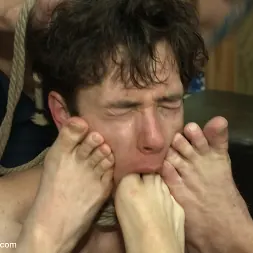 Rob Yaeger in 'Kink Men' Horny crowd jumps on a ripped stud in a skate shop (Thumbnail 6)