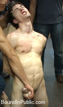 Kink Men 'Horny crowd jumps on a ripped stud in a skate shop' starring Rob Yaeger (Photo 13)