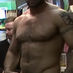 Rob Yaeger in 'Kink Men' Horny crowd jumps on a ripped stud in a skate shop (Thumbnail 16)