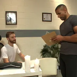 Robert Axel in 'Kink Men' Muscle hunk gets a four hand massage with happy and unhappy endings (Thumbnail 2)