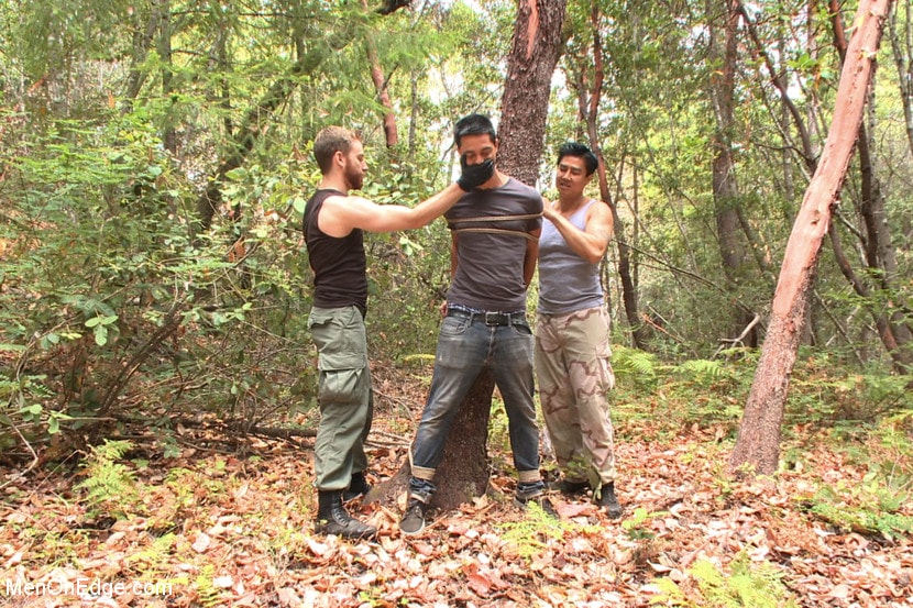 Kink Men 'Officer Bullet - Ass fucked and edged in the middle of the woods' starring Jimmy Bullet (Photo 2)