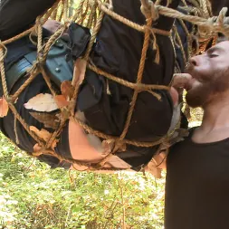Jimmy Bullet in 'Kink Men' Officer Bullet - Ass fucked and edged in the middle of the woods (Thumbnail 12)