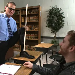 John Smith in 'Kink Men' Straight professor gets edged and dildo fucked in the classroom (Thumbnail 1)