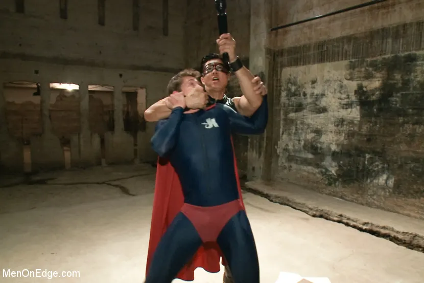 Kink Men 'The Moral Keeper vs The Evil Edgemaster - Super Heroes Series' starring Will Parks (Photo 1)