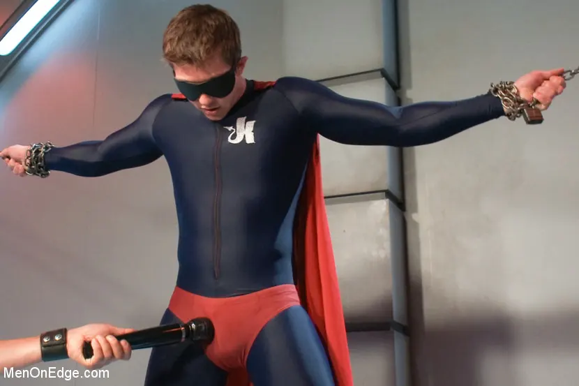 Kink Men 'The Moral Keeper vs The Evil Edgemaster - Super Heroes Series' starring Will Parks (Photo 9)