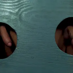 Aarin Asker in 'Kink Men' Glory Hole Fuck: Aarin and Dominic Suck and Fuck (Thumbnail 10)