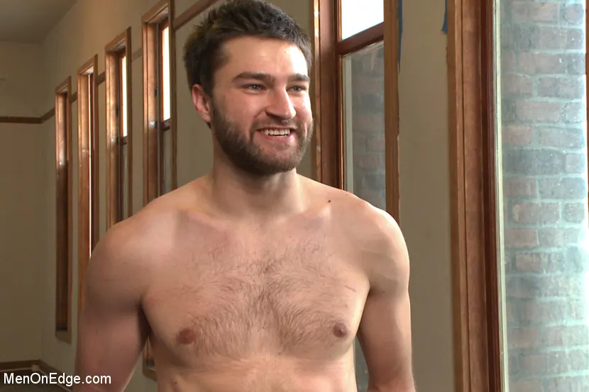 Kink Men 'Hot bi hunk's first time being bound and edged' starring Abel Archer (Photo 12)