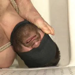 Abel Archer in 'Kink Men' Top Cock: Loser's head shoved in the urinal and ass fucked to submission (Thumbnail 10)