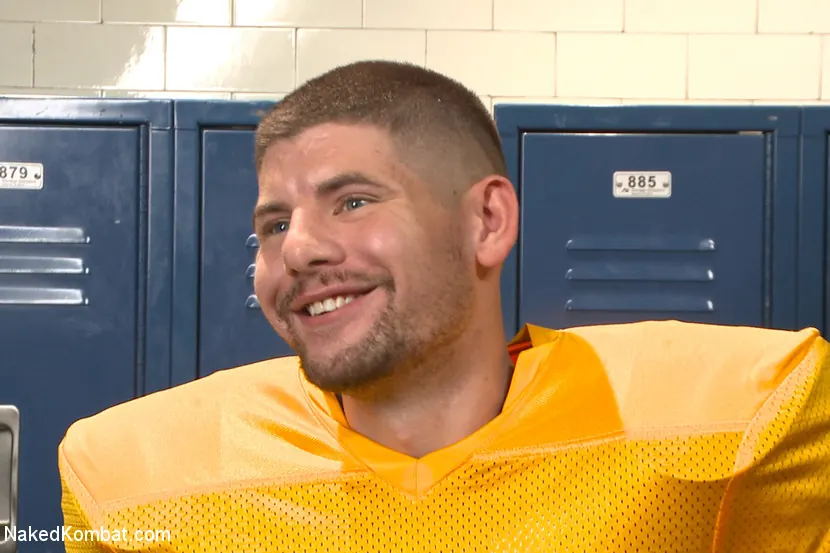 Kink Men 'Top Cock: Sports Gear Smackdown Series - 2 studs fight in sports gear!' starring Abel Archer (Photo 14)