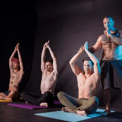 Ace Quinn in 'Kink Men' The trainer scene 2 part 2 (Thumbnail 12)