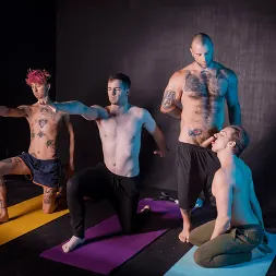 Ace Quinn in 'Kink Men' The trainer scene 2 part 2 (Thumbnail 16)