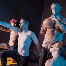 Ace Quinn in 'Kink Men' The trainer scene 2 part 2 (Thumbnail 17)