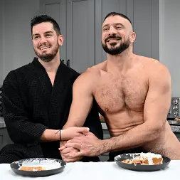 Ace Stallion in 'Kink Men' Gettin' Stuffed! Marco Napoli Stuffs Ace Stallion Full Of Fists and Cock (Thumbnail 34)