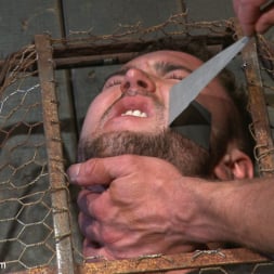 Adam Herst in 'Kink Men' Helpless and caged like an animal (Thumbnail 12)