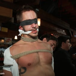 Adam Herst in 'Kink Men' Naked ripped stud gets humiliated and used in a crowded public bar. (Thumbnail 2)