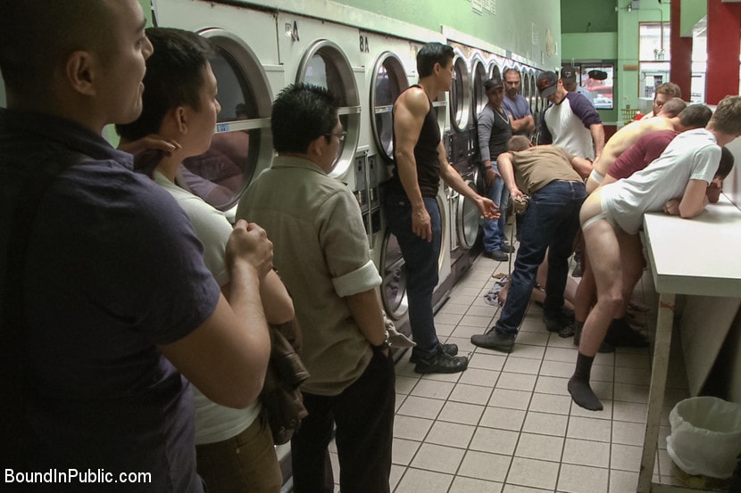 Kink Men 'Rude punk gets gangbanged and shoved in the dryer at the laundromat' starring Adam Herst (Photo 13)