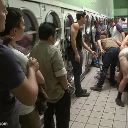 Adam Herst in 'Kink Men' Rude punk gets gangbanged and shoved in the dryer at the laundromat (Thumbnail 13)