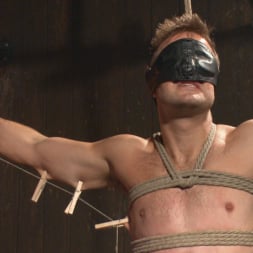 Adam Herst in 'Kink Men' Tormented Without Mercy - Connor Patricks suffers tight metal bondage (Thumbnail 9)