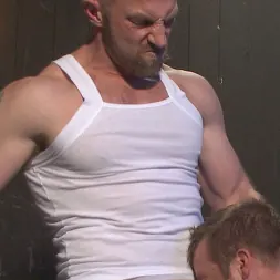 Adam Herst in 'Kink Men' Tormented Without Mercy - Connor Patricks suffers tight metal bondage (Thumbnail 17)