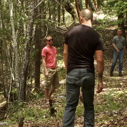 Alessio Romero in 'Kink Men' Horny men jump on a beefy jock and turn him into a sex slave at a campground. (Thumbnail 14)