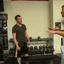 Alex Adams in 'Kink Men' Loudmouth muscle-head gets taken down and gang fucked at a boxing gym (Thumbnail 23)