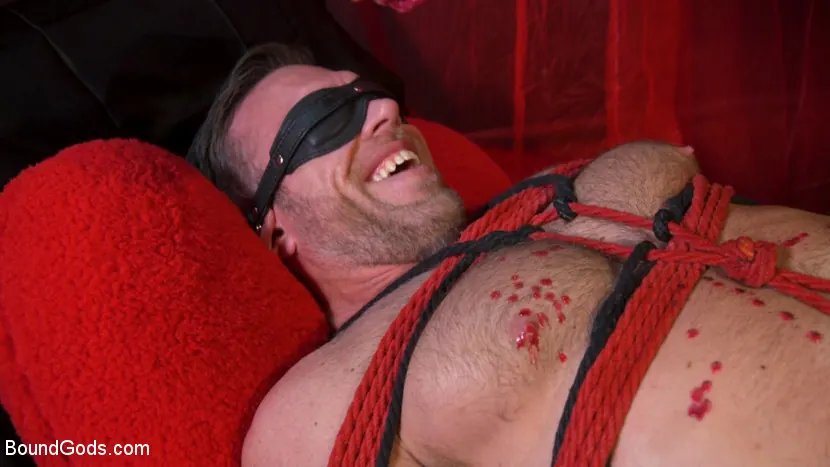 Kink Men 'Bound Valentine: Alex Mecum Covered in Wax, Suspended, Pumped, Fucked' starring Alex Mecum (Photo 7)