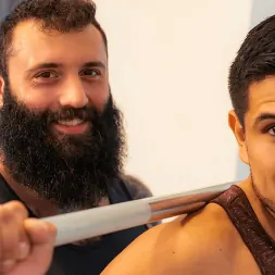 Alex Montenegro in 'Kink Men' The trainer scene 3 part 3 (Thumbnail 22)