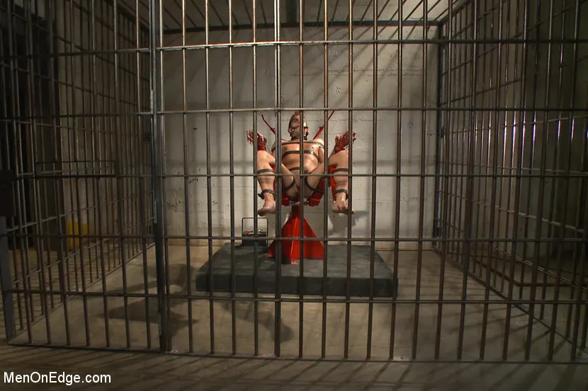 Kink Men 'edged in prison by two perverts' starring Alexander Gustavo (Photo 15)