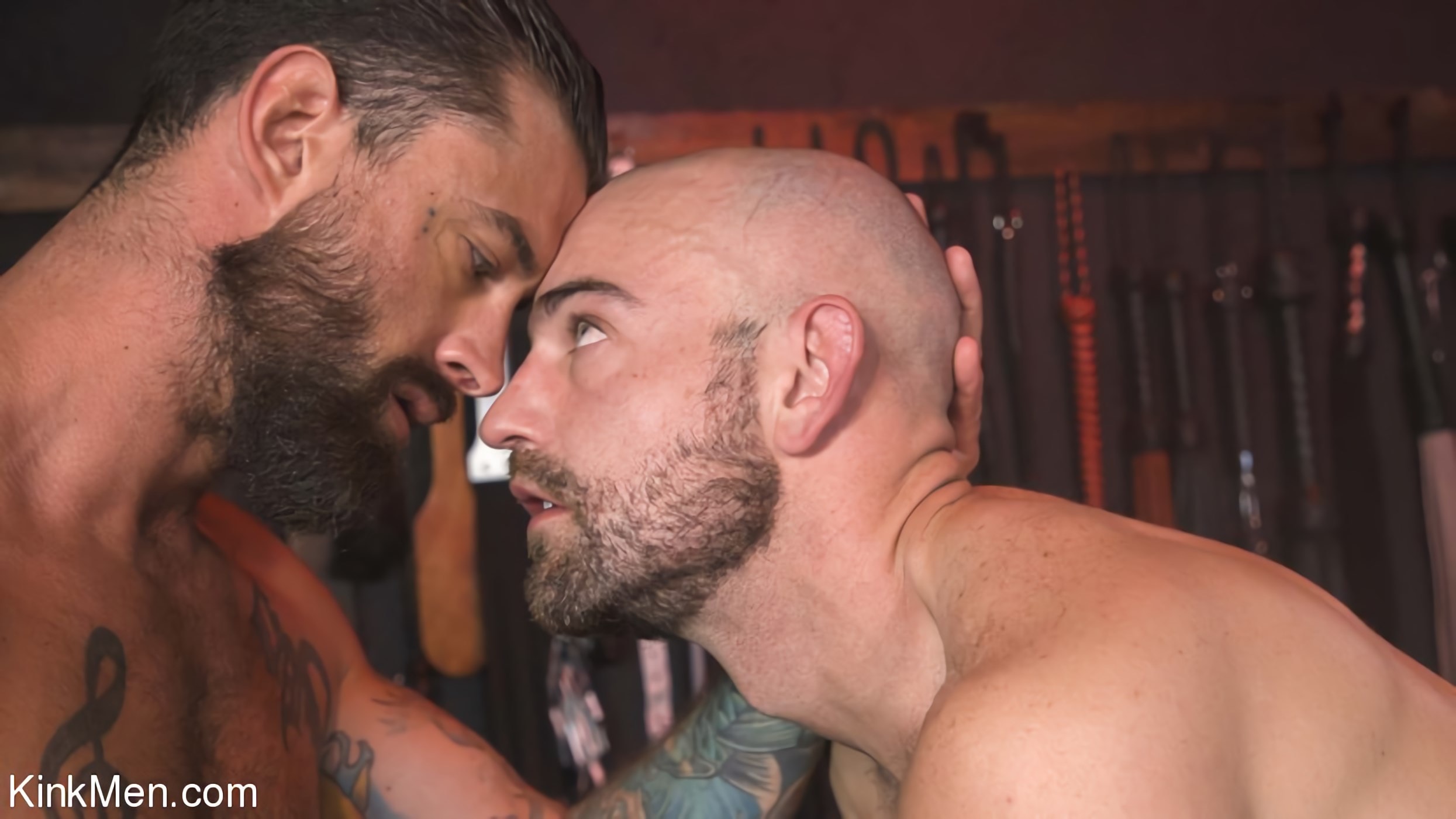 Kink Men 'In The Doghouse: Alpha Wolfe Stretches Pup Riley Landon's Hole' starring Alpha Wolfe (Photo 23)