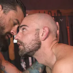 Alpha Wolfe in 'Kink Men' In The Doghouse: Alpha Wolfe Stretches Pup Riley Landon's Hole (Thumbnail 23)