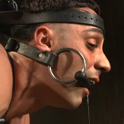 Andrew Fitch in 'Kink Men' Ripped straight hunk with a fat uncut cock bound for the first time. (Thumbnail 4)