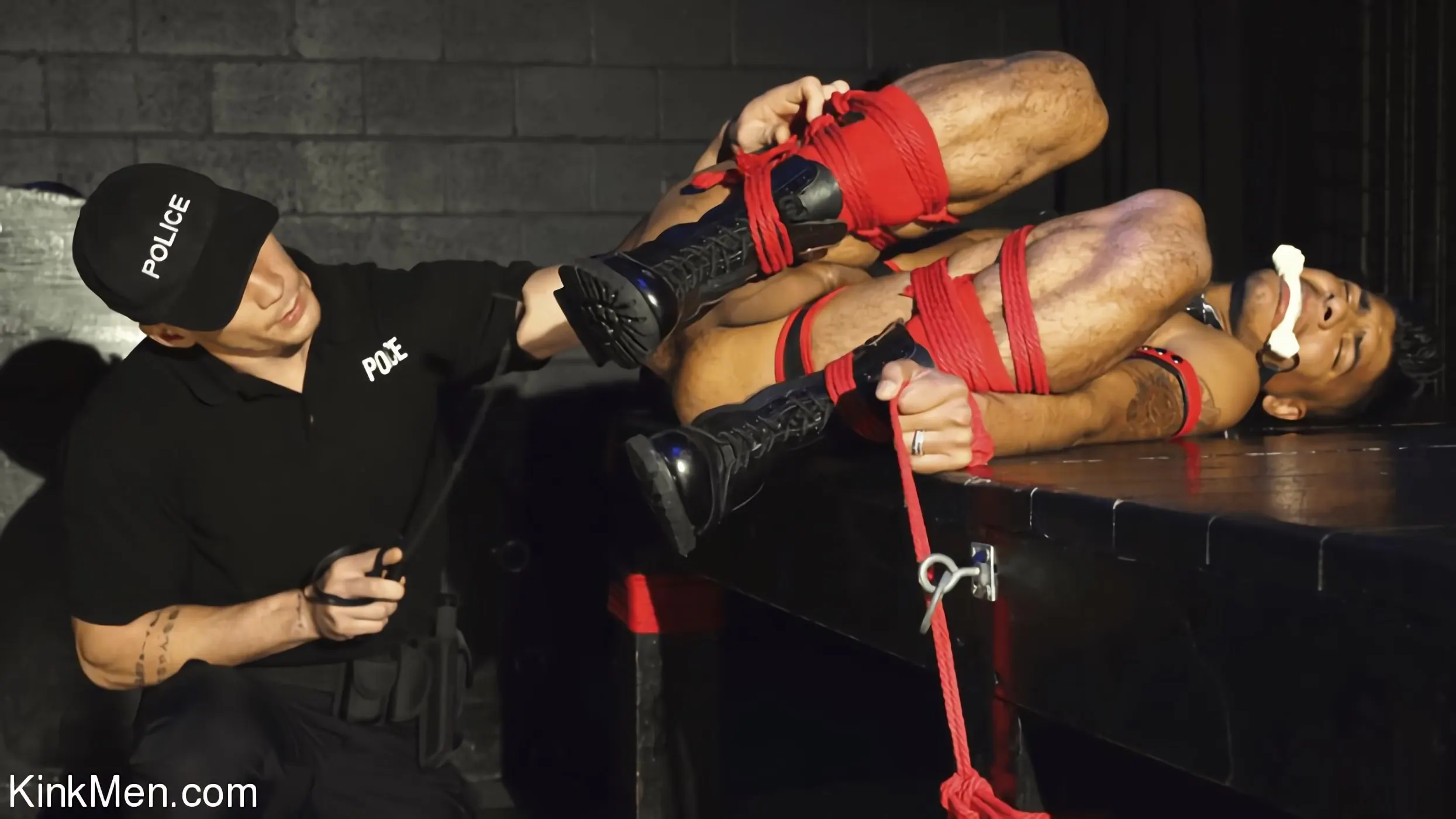 Kink Men 'Learn The Hard Way: Langley Gold Fucks Apollo Fates' starring Apollo Fates (Photo 1)