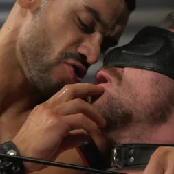 Arad Winwin in 'Kink Men' Heavy Handed: Arad Winwin Flogs, Fucks and Fists Blake Hunter (Thumbnail 1)