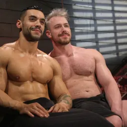 Arad Winwin in 'Kink Men' Heavy Handed: Arad Winwin Flogs, Fucks and Fists Blake Hunter (Thumbnail 17)