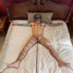 Atticus in 'Kink Men' Straight stud endures relentless edging, tight bondage and tickle torment (Thumbnail 8)