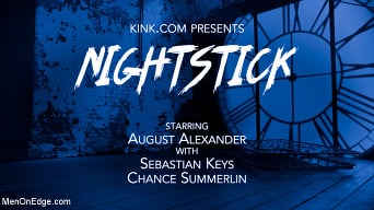 August Alexander in 'Nightstick: Thick Uncut Rookie Cop Gets Fucked With His Own Stick'