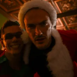 Baxxx in 'Kink Men' A Gift For My Stepfather: Master Santa Christian Wilde and his Elves make Baxxx's Dreams Cum True (Thumbnail 2)