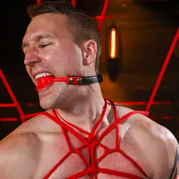 Baxxx in 'Kink Men' A Gift For My Stepfather: Master Santa Christian Wilde and his Elves make Baxxx's Dreams Cum True (Thumbnail 17)