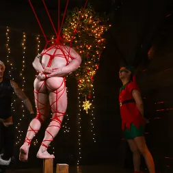 Baxxx in 'Kink Men' A Gift For My Stepfather: Master Santa Christian Wilde and his Elves make Baxxx's Dreams Cum True (Thumbnail 30)