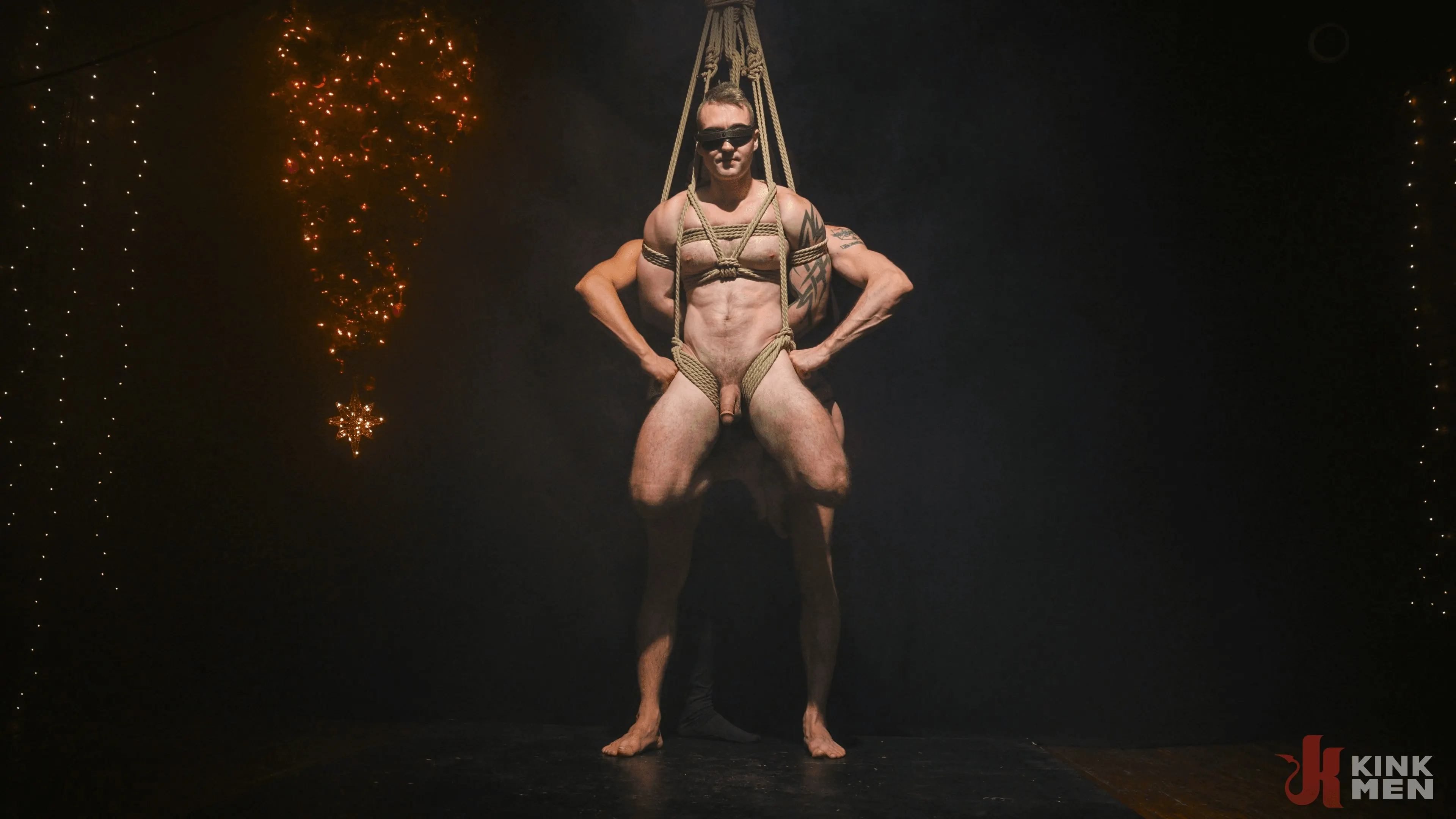 Kink Men 'A Gift For My Stepfather: Master Santa Christian Wilde and his Elves make Baxxx's Dreams Cum True' starring Baxxx (Photo 35)