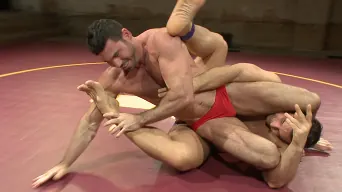 Billy Santoro in 'Naked Kombat's Summer Smackdown Tournament - Elimination Round 4'