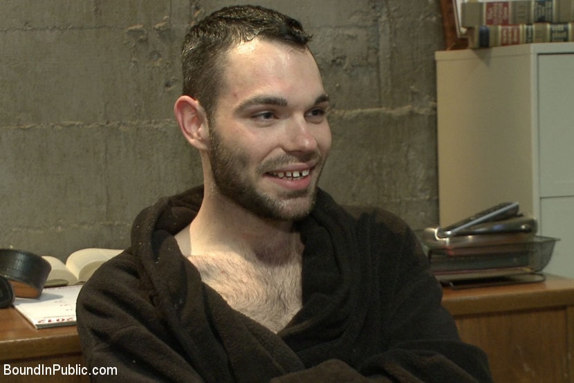 Kink Men 'Hairy perv gets taken downtown and gang fucked by the whole jail house' starring Brandon Atkins (Photo 8)