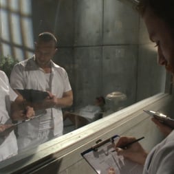 Brendan Patrick in 'Kink Men' Horny mental patient hallucinates a dual edging (Thumbnail 2)