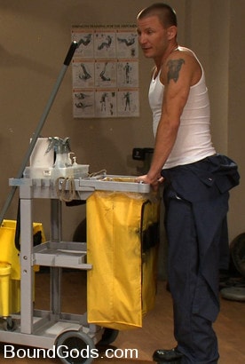 Kink Men 'The Creepy Janitor and The Bodybuilder' starring Brenn Wyson (Photo 7)