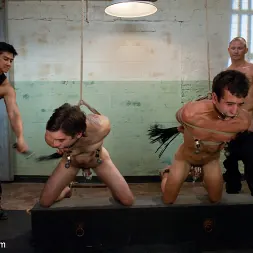 Brenn Wyson in 'Kink Men' slyman vs deap - Live Shoot (Thumbnail 16)