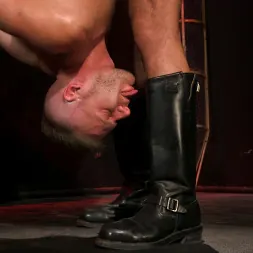 Brian Bonds in 'Kink Men' Pig Whore: Brian Bonds gets beat and worships Daddy Dyer's boots, feet (Thumbnail 7)