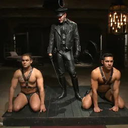 Brock Avery in 'Kink Men' Christian Wilde abuses and fucks the boys in the Holiday Live Shoot! (Thumbnail 12)