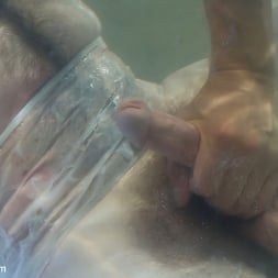 CJ Madison in 'Kink Men' Bound in the sleepsack, submerged under water and made to cum. (Thumbnail 9)